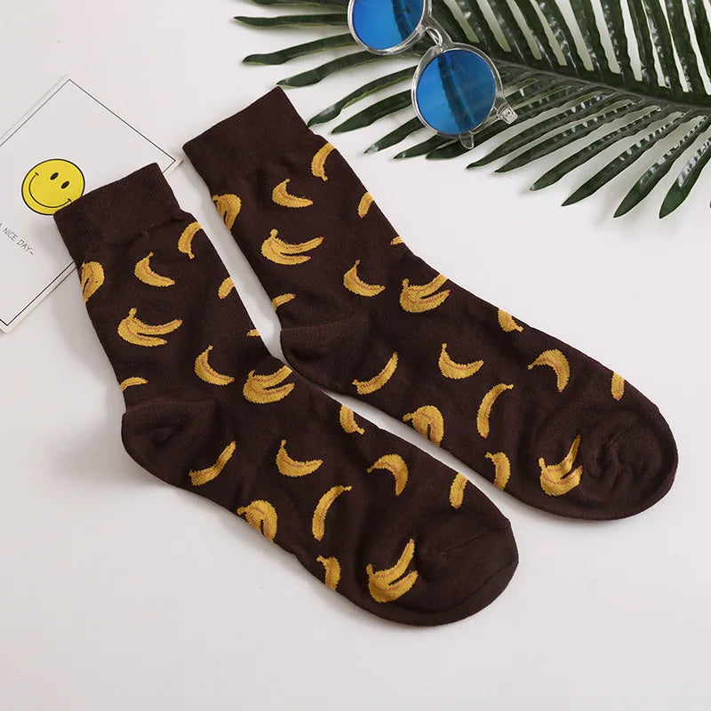 Colorful Men's Funny Dress Socks | Fun Casual Wedding Socks