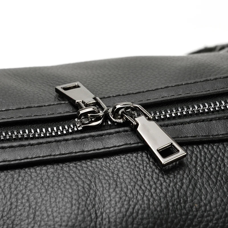 Luxury Genuine Leather Travel Bag for Men & Women | Versatile Duffle