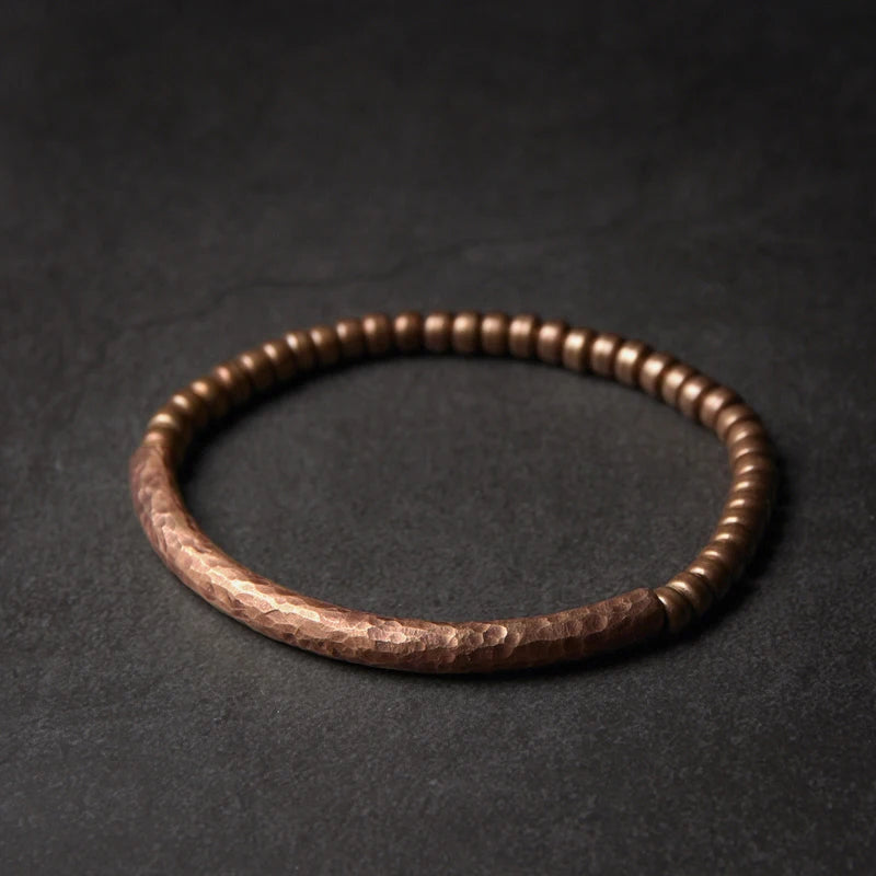 Trendy Black Obsidian Bracelet | Handcrafted Protection Jewelry