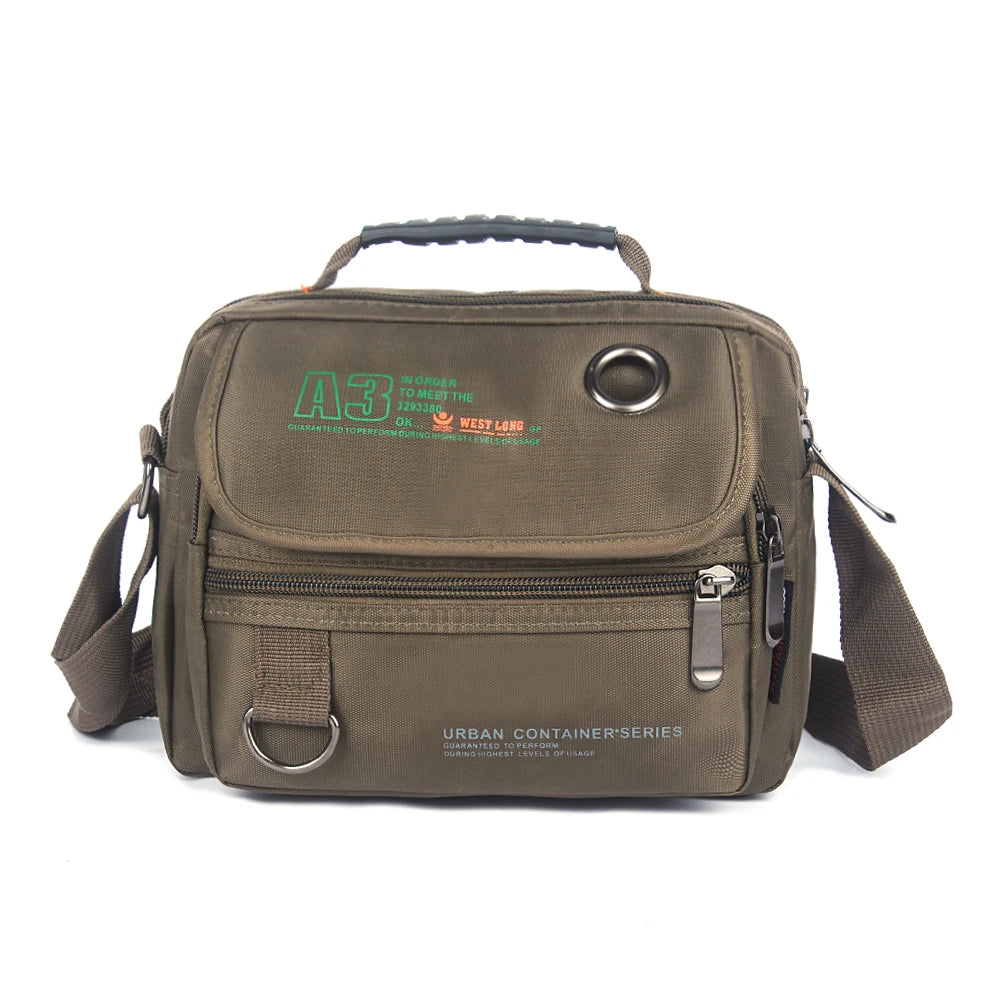 Men's Multifunction Casual Messenger Bags | Waterproof Shoulder Bag