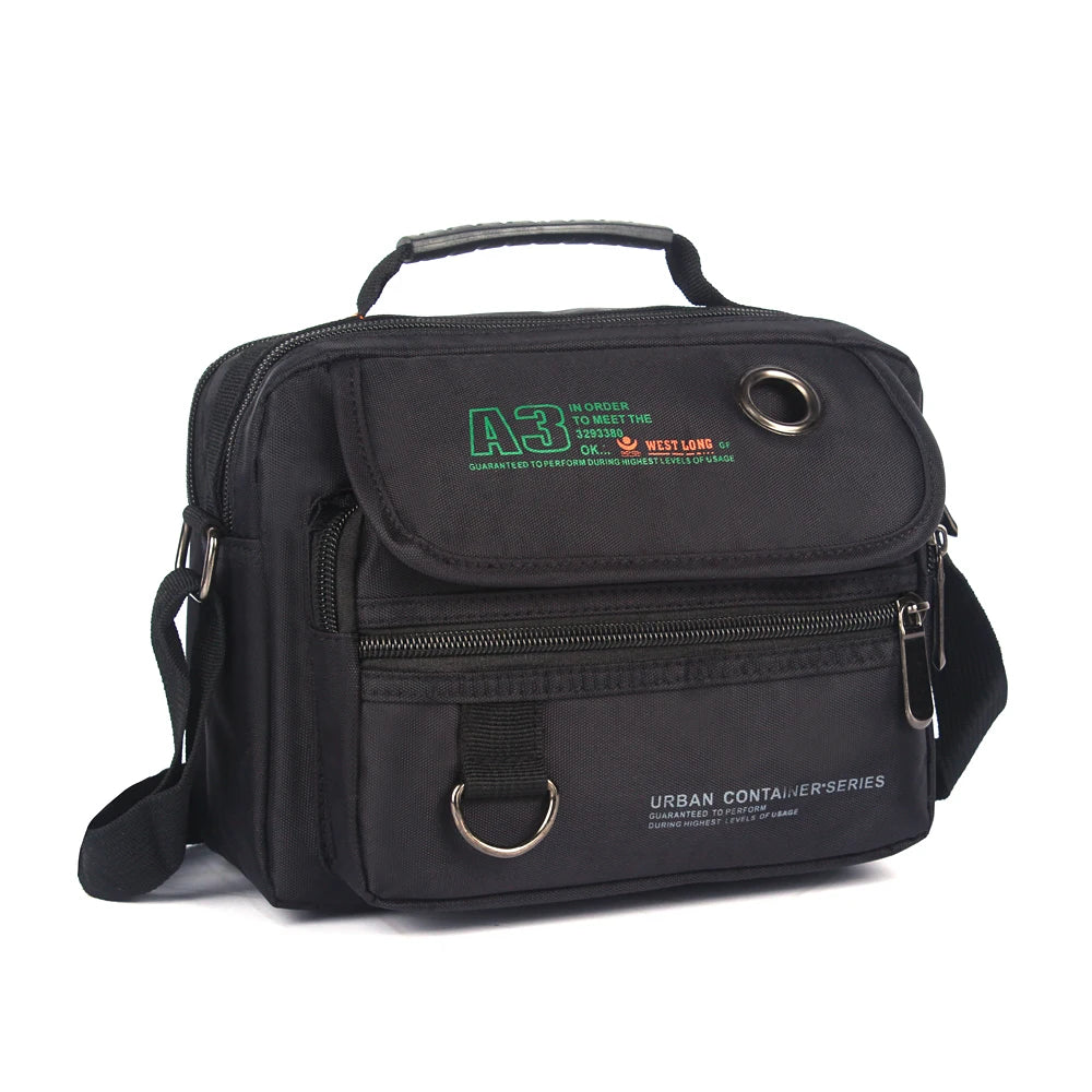 Men's Multifunction Casual Messenger Bags | Waterproof Shoulder Bag