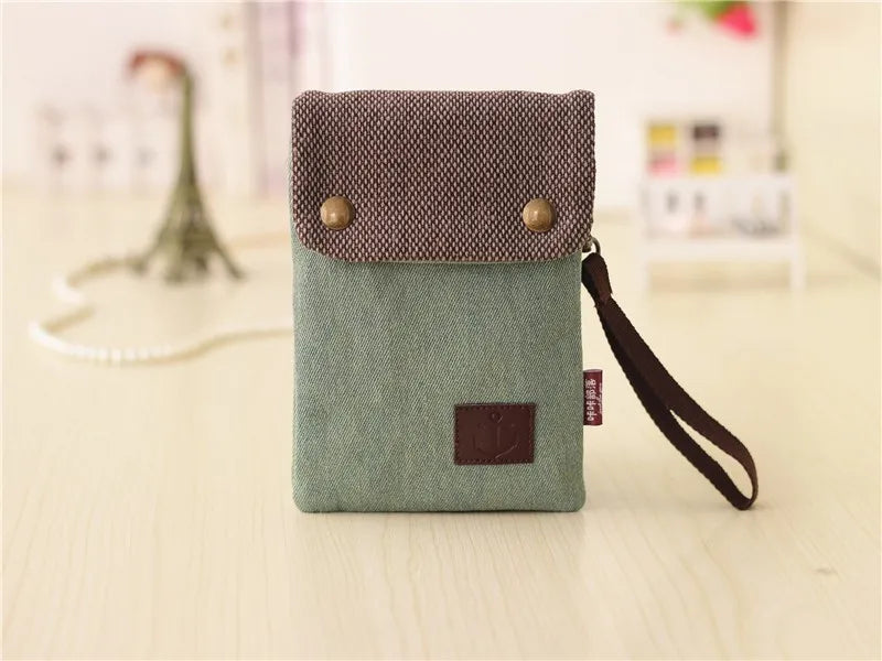 Stylish Denim Messenger Bag for Men and Women | Versatile Shoulder Clutch