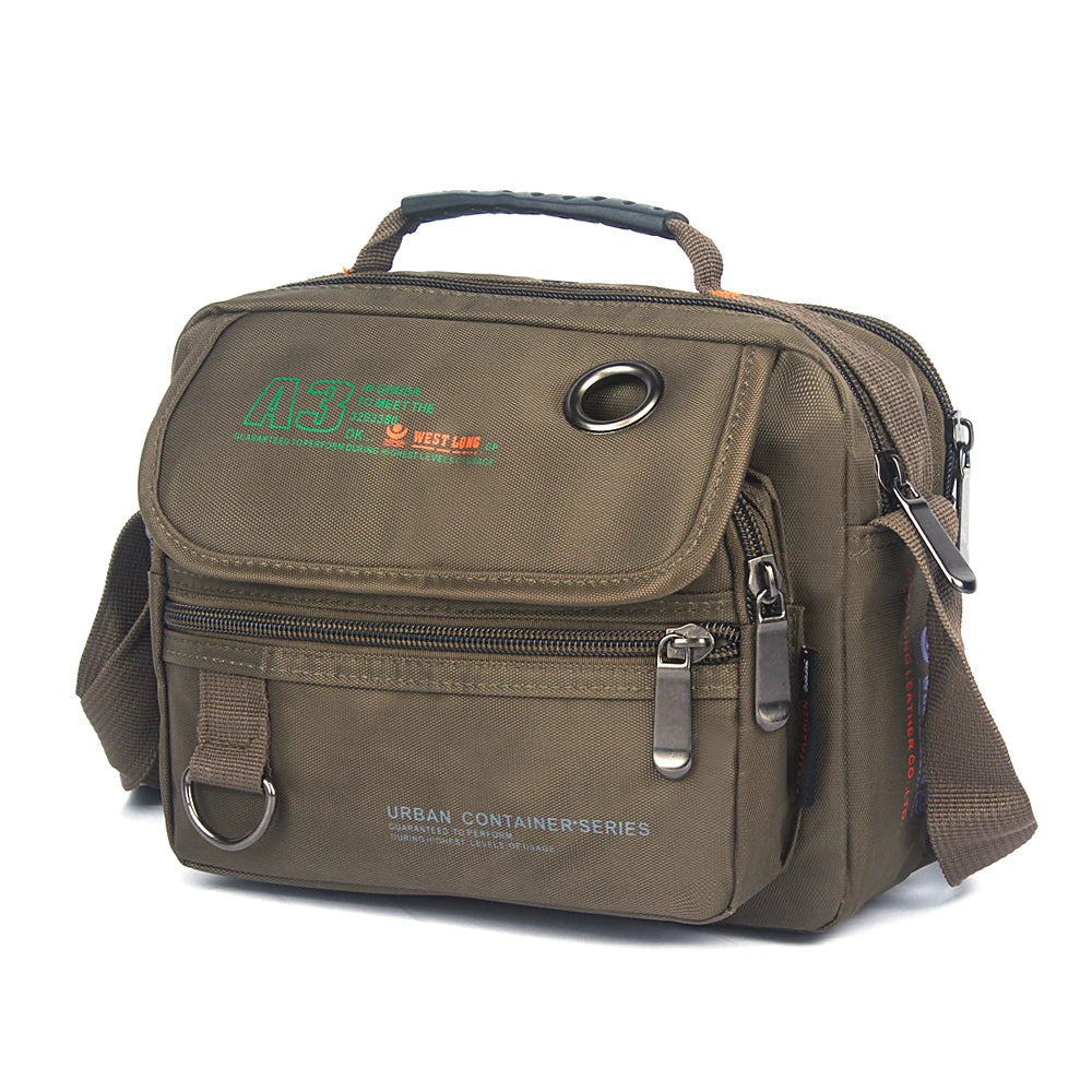 Men's Multifunction Casual Messenger Bags | Waterproof Shoulder Bag