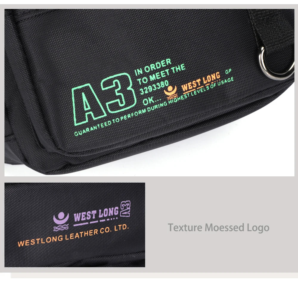 Men's Multifunction Waterproof Messenger Bags | Casual Travel Packs