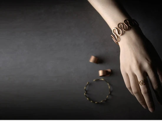 Handcrafted Vintage Copper Ring | Adjustable Retro Punk Style