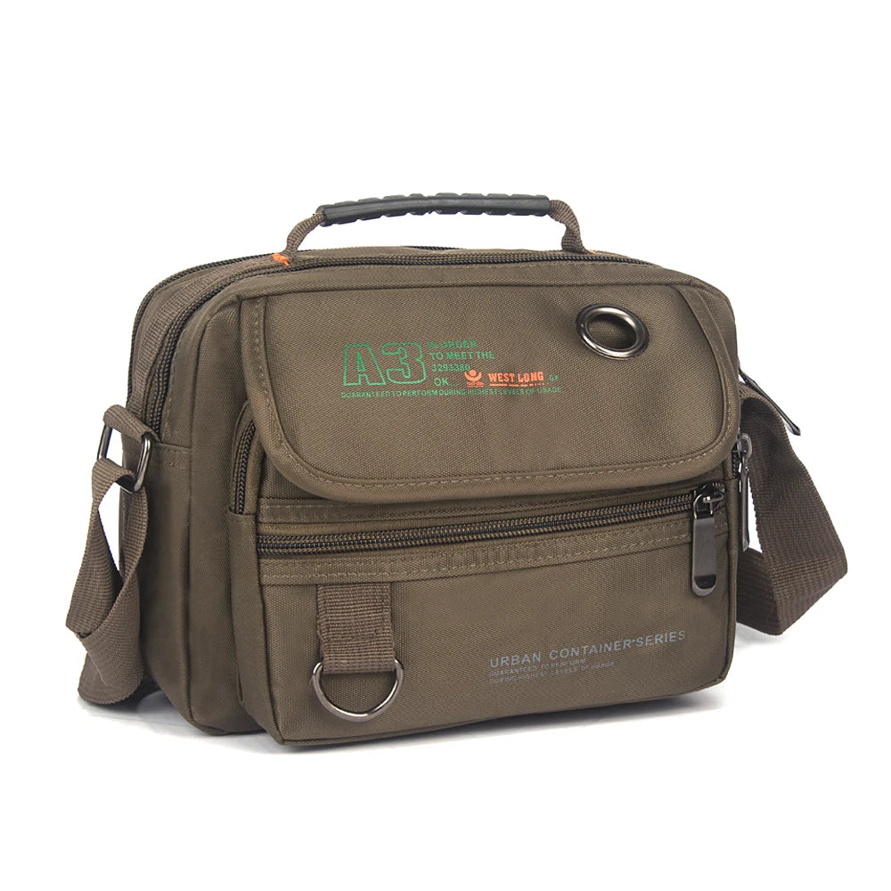 Men's Multifunction Casual Messenger Bags | Waterproof Shoulder Bag