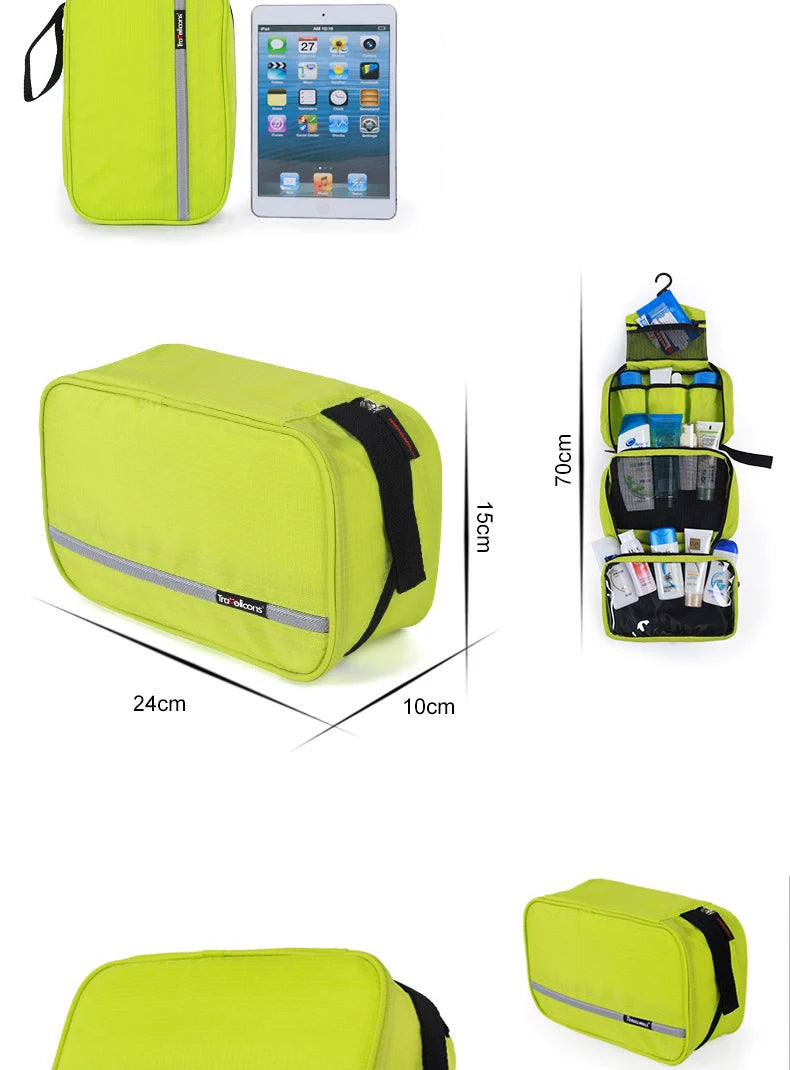 Travel Hanging Toiletry Bag | Sturdy Organizer for Cosmetics