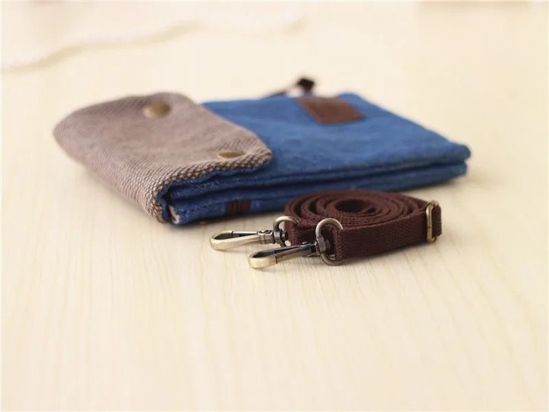 Stylish Denim Messenger Bag for Men and Women | Versatile Shoulder Clutch