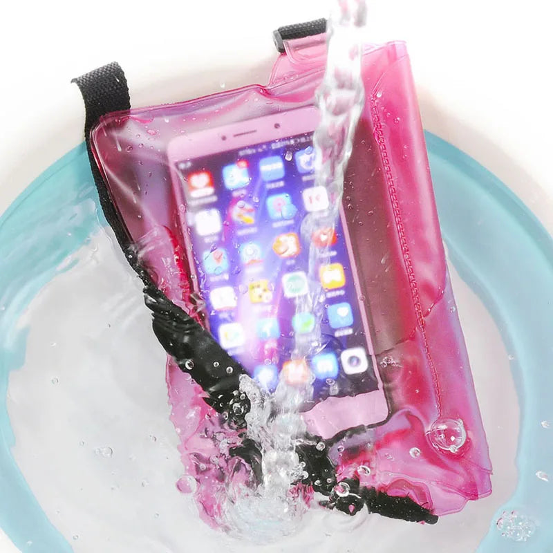 Adjustable Waterproof Dry Bag Pouch for Phones and Valuables