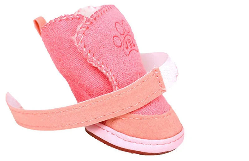 Warm Winter Pet Shoes for Small Dogs | Cozy Non-Slip Boots
