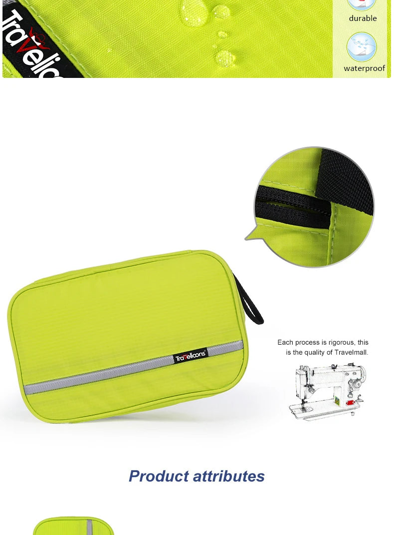 Travel Hanging Toiletry Bag | Sturdy Organizer for Cosmetics
