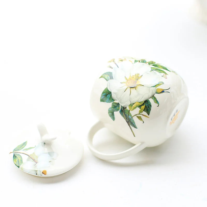 Luxury Bone China Coffee Cup Spoon Set | Elegant Drinkware