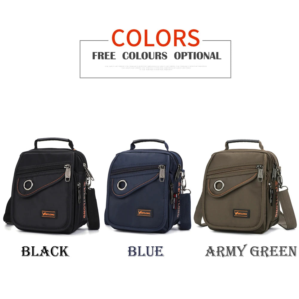 Casual Multifunctional Waterproof Messenger Bag | Perfect Travel Companion