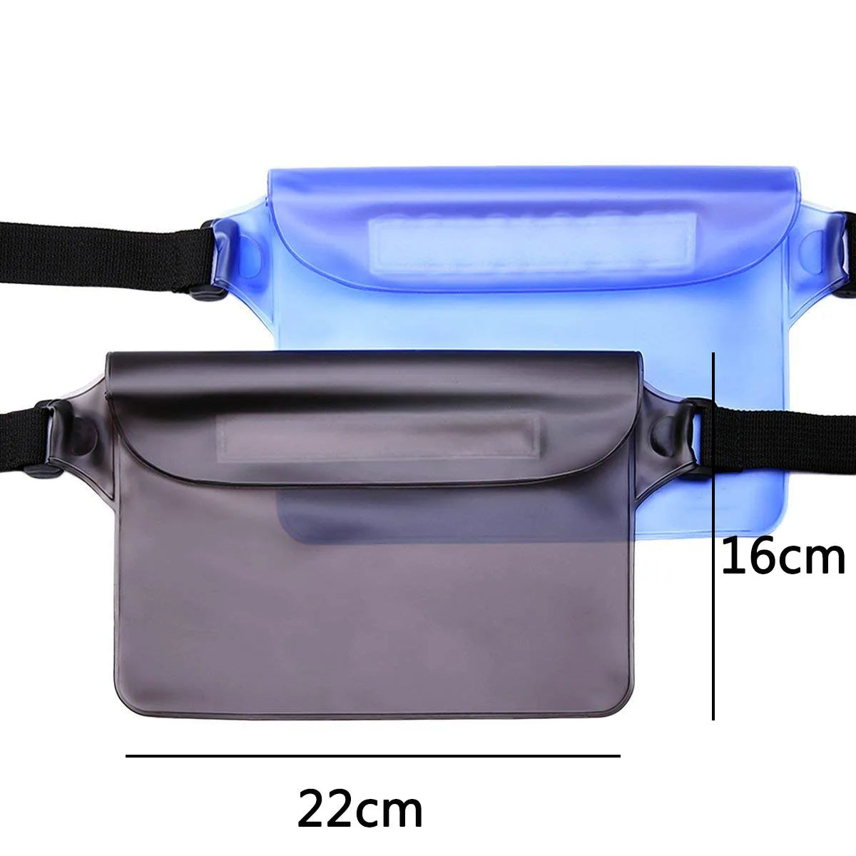 Adjustable Waterproof Dry Bag Pouch for Phones and Valuables