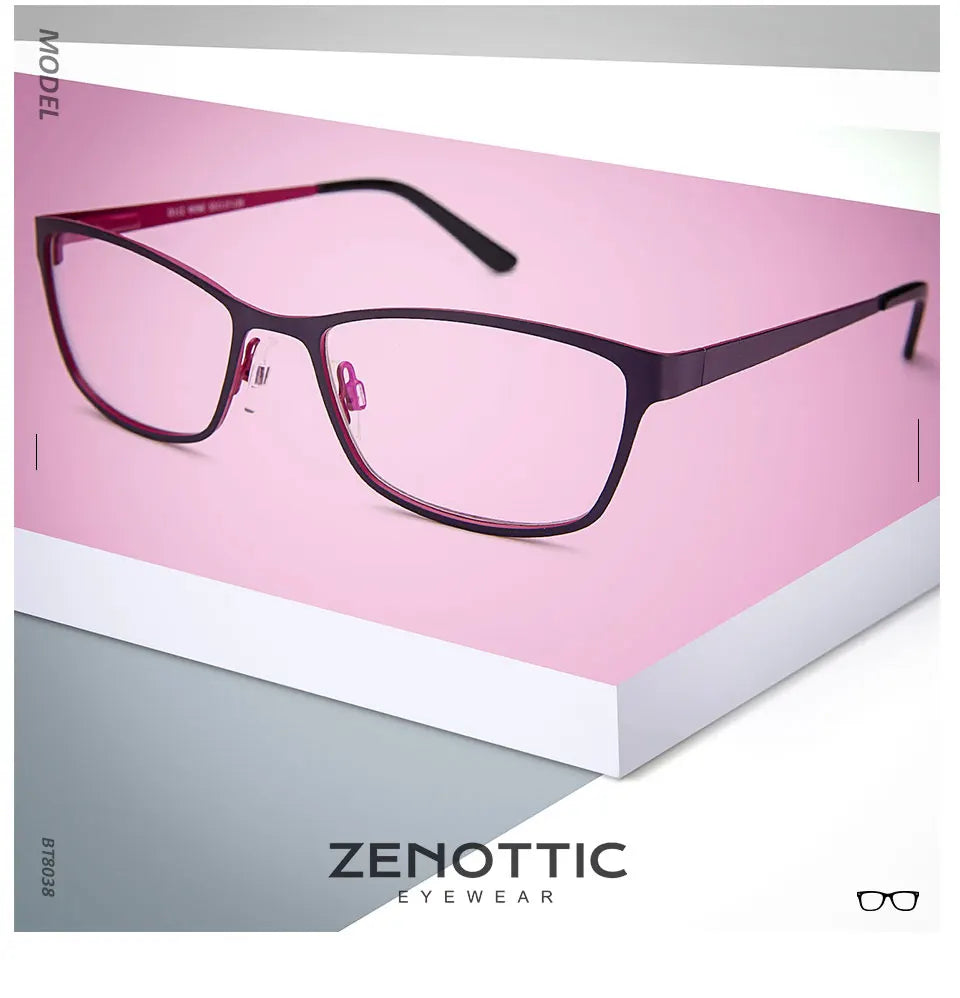 Stylish Women’s Rectangle Prescription Glasses | Anti-Blue Light Eyewear