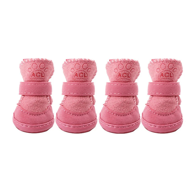 Warm Winter Pet Shoes for Small Dogs | Cozy Non-Slip Boots