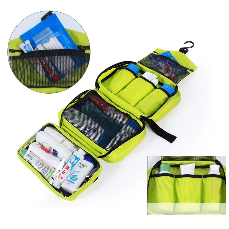 Travel Hanging Toiletry Bag | Sturdy Organizer for Cosmetics