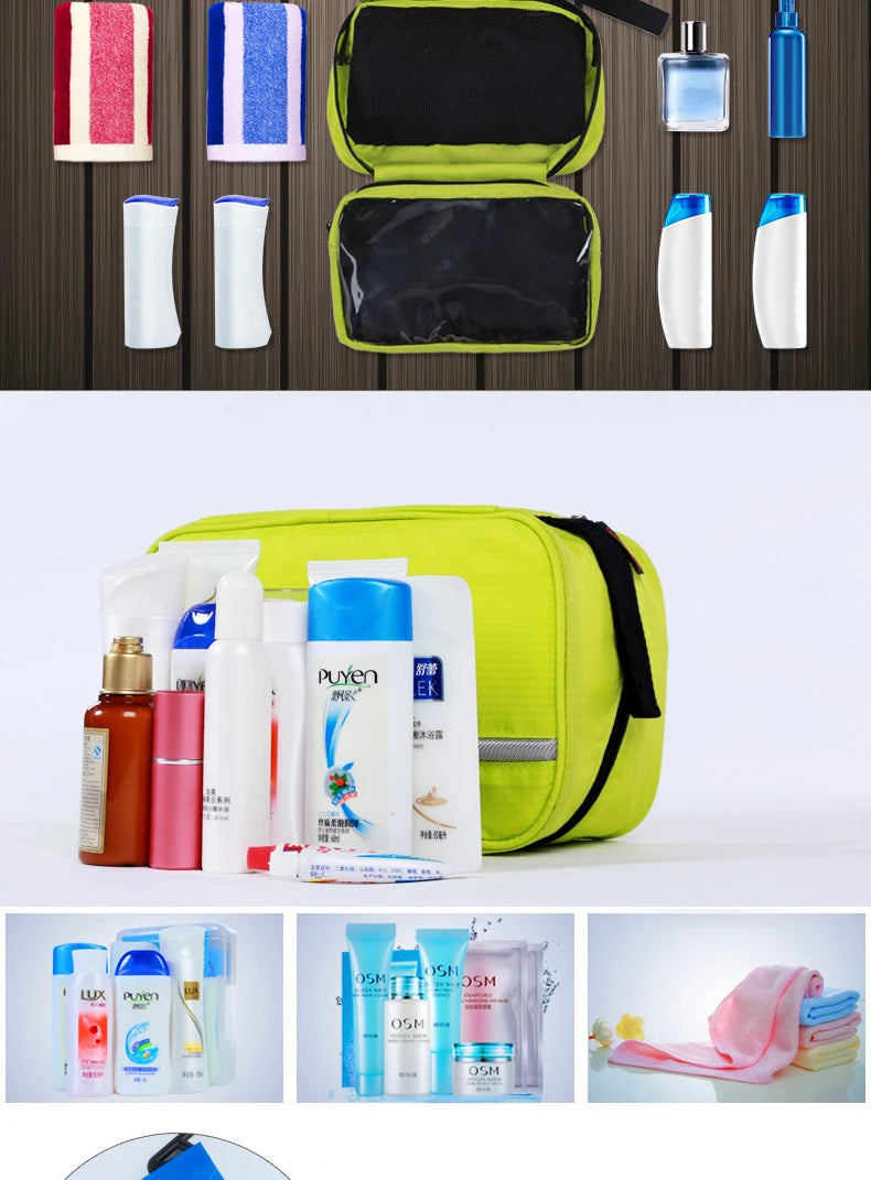 Travel Hanging Toiletry Bag | Sturdy Organizer for Cosmetics