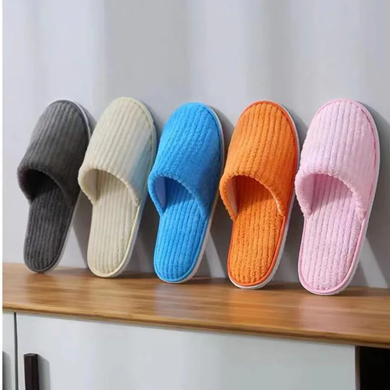 Comfortable Disposable Cotton Slippers | Hotel & Home Use