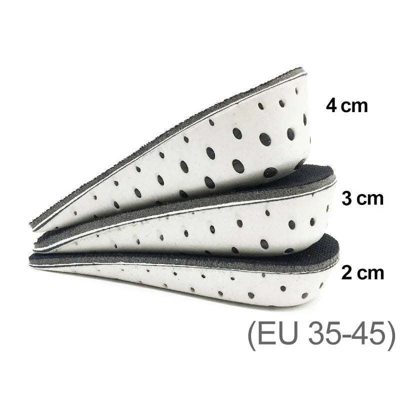 Height Increase Insoles | Breathable Memory Foam Shoe Lifts