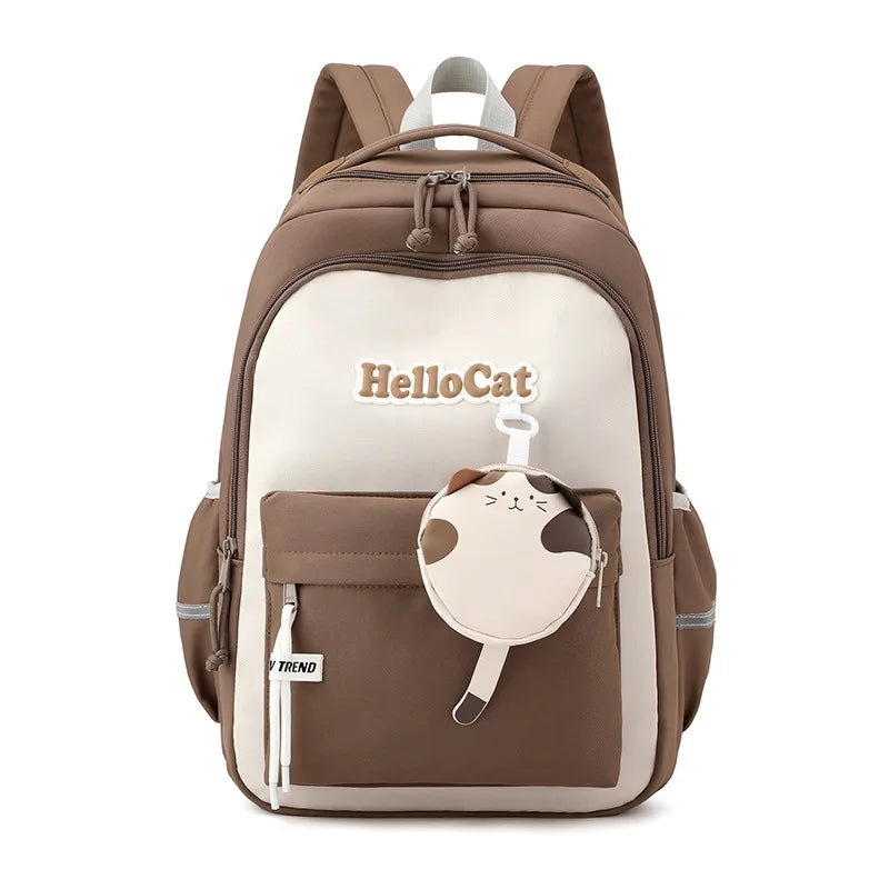 Ultra-Light Waterproof Unisex School Bag for Students | 20-36L