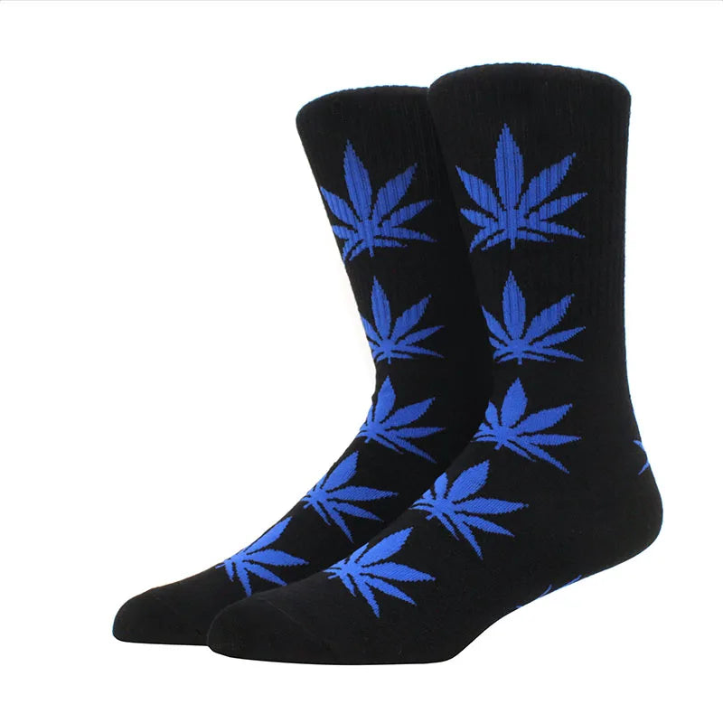 Men's Fashionable Hemp Cotton Crew Socks | Stylish Everyday Wear