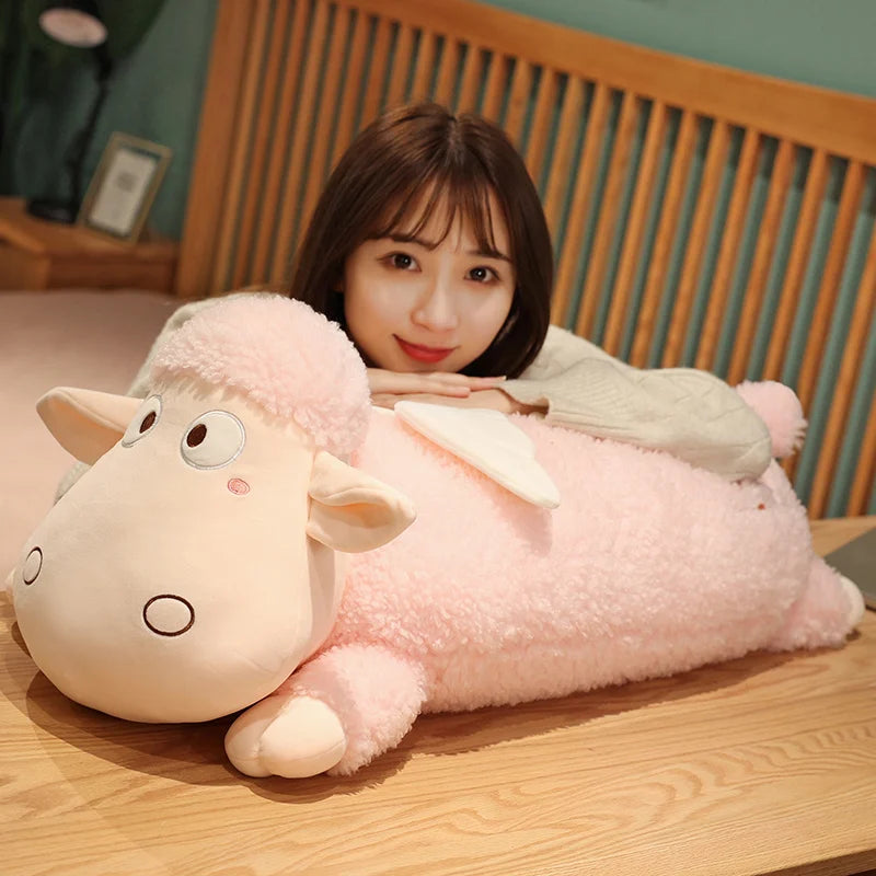 Creative Cartoon Sheep Plush Pillow | Perfect Gift for All Ages