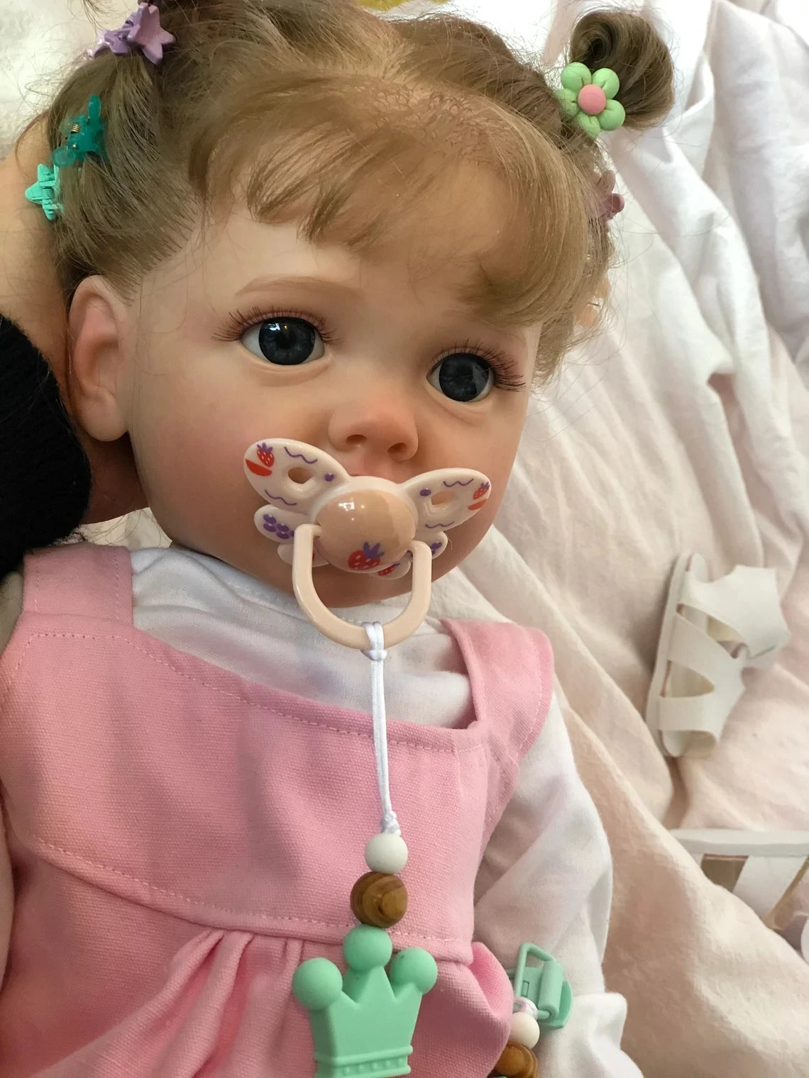 Muñeca Reborn Bebé Realista | Silicona de Cuerpo Completo Impermeable
