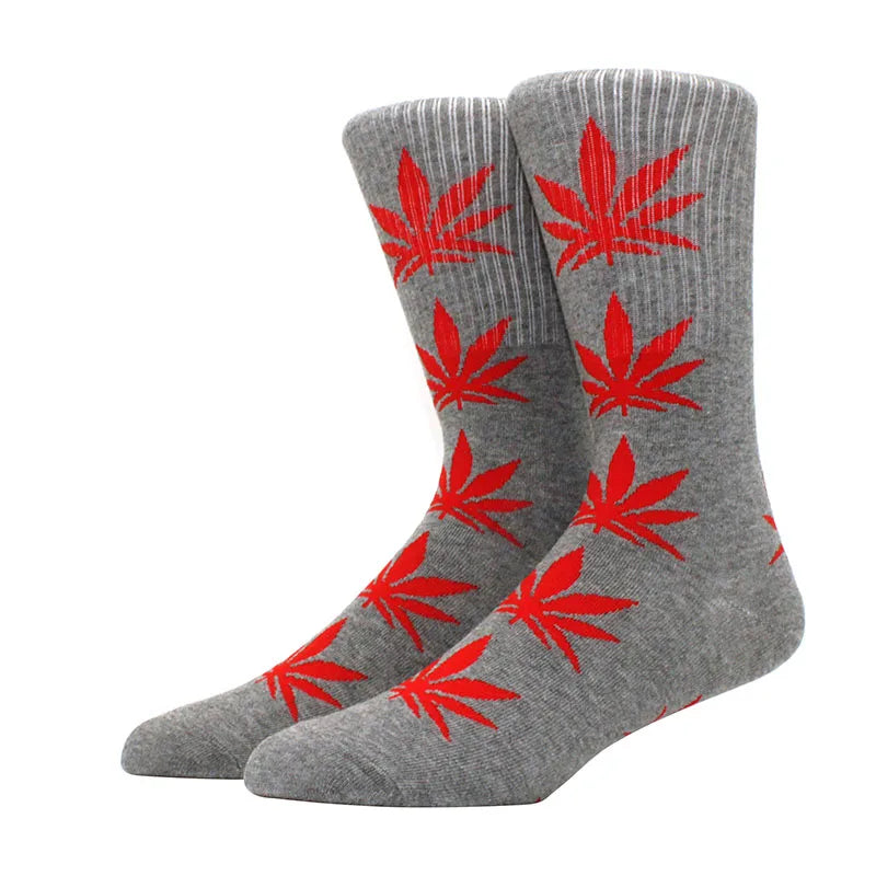 Men's Fashionable Hemp Cotton Crew Socks | Stylish Everyday Wear