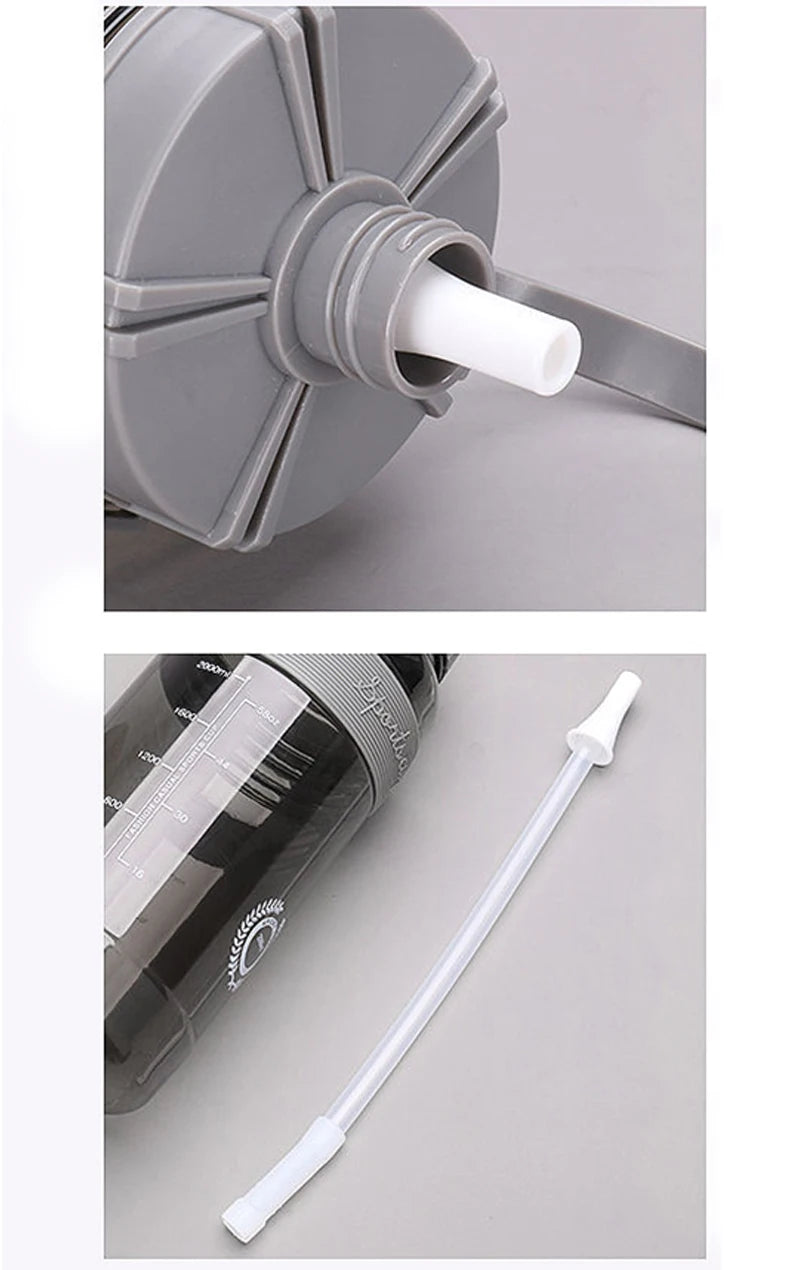 BPA Free Sport Water Bottle with Straw | Perfect for Hydration