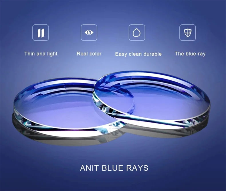 Retro Double Beam Pilot Optical Glasses | Anti Blue Light Eyewear