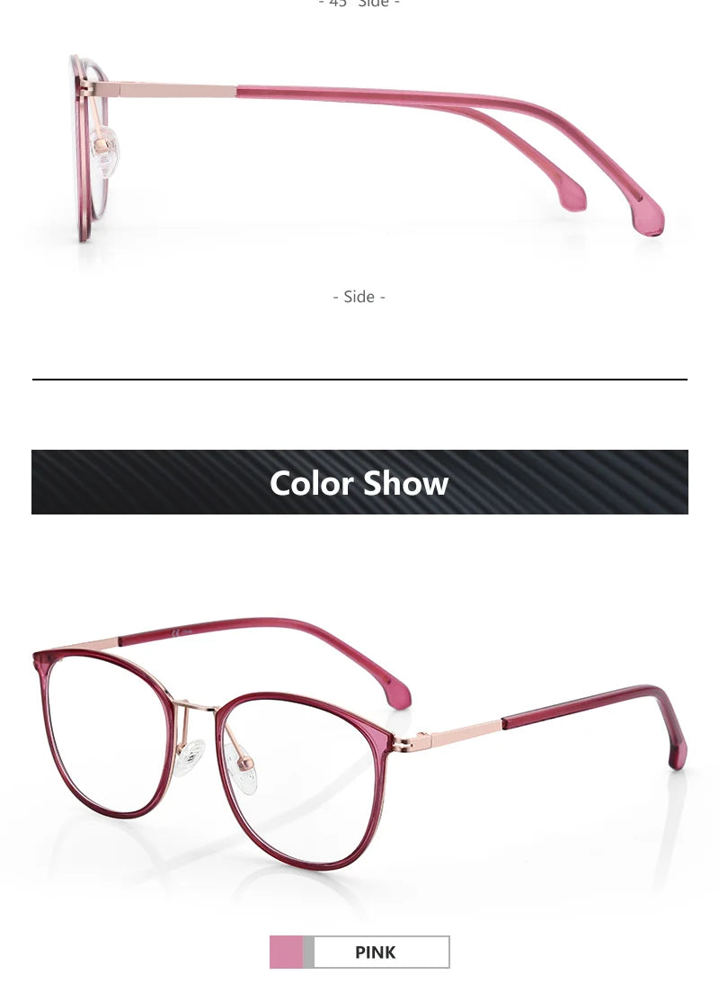 Lightweight Blue Light Blocking Glasses for Women | Anti Eyestrain Eyewear