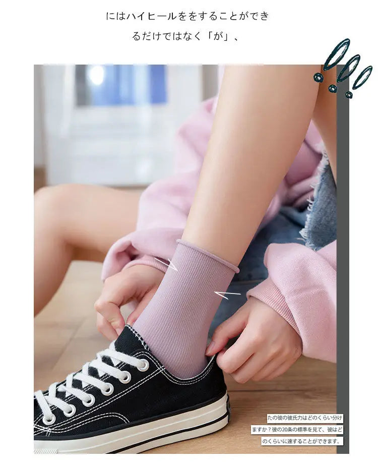 Stylish Women's Summer Long Socks | Soft & Trendy Footwear