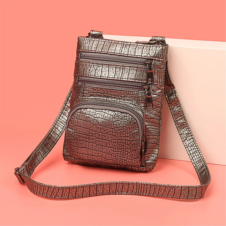 Bolso Bandolera con Múltiples Bolsillos para Mujer | Moderno y Versátil