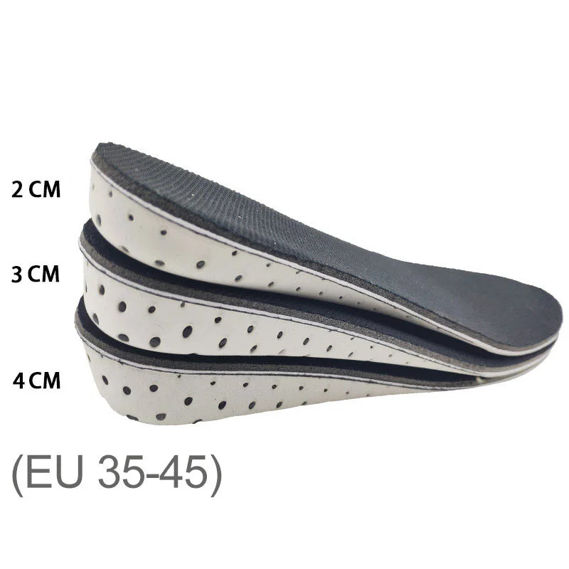 Height Increase Insoles | Breathable Memory Foam Shoe Lifts