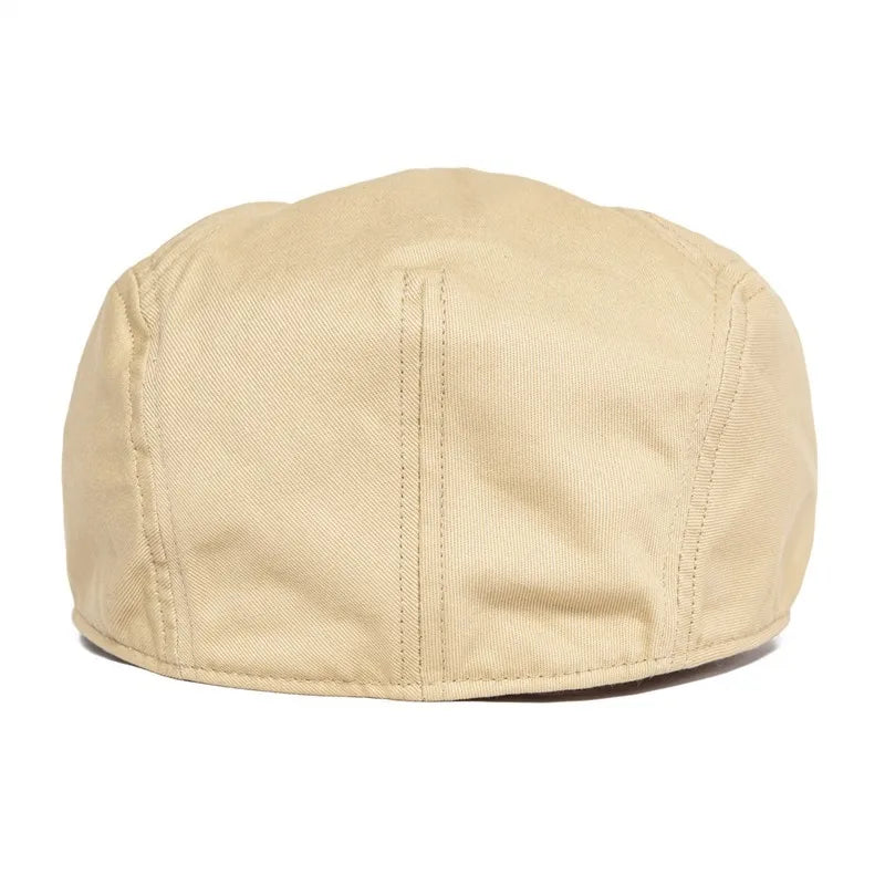 Men's Stylish Cotton Flat Cap | Casual Ivy Baker Boy Hat