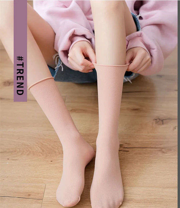 Stylish Women's Summer Long Socks | Soft & Trendy Footwear