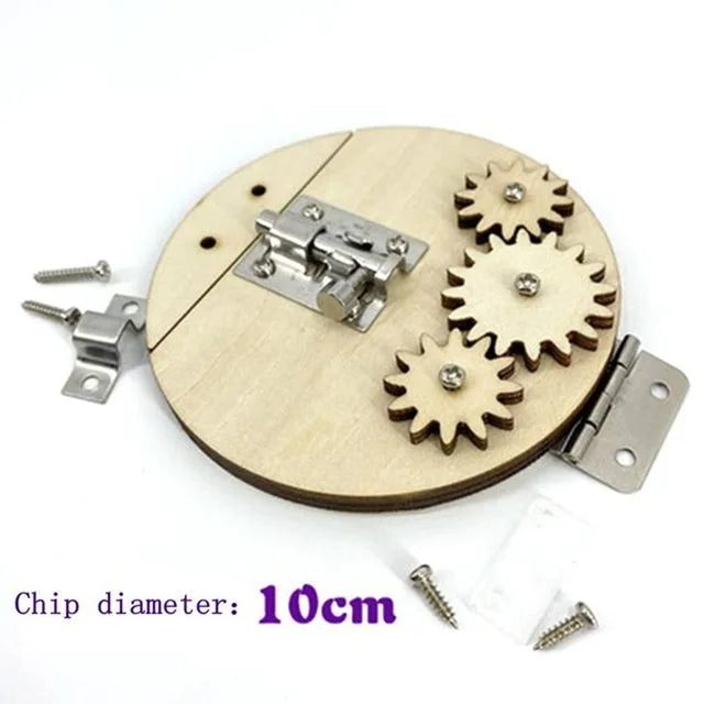 Educational Montessori Busy Board for Kids | Sensory Wooden Toys