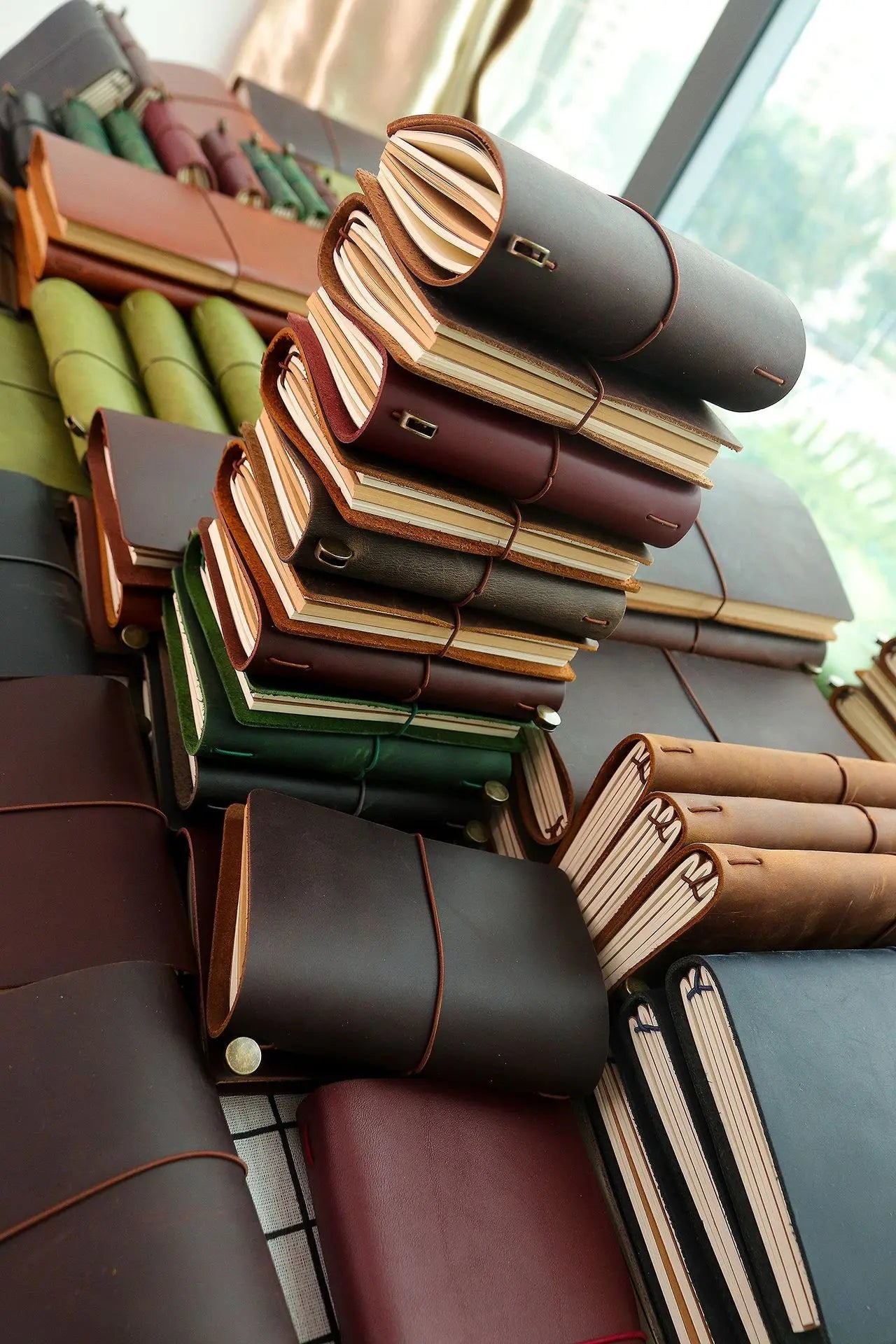 Handmade Retro Leather Cover Notebook | Travel Journal Diary