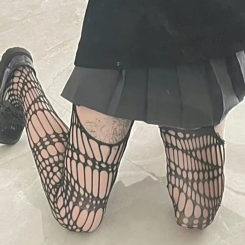 Long Sexy Fishnet Stockings for Women | Embrace Gothic Style