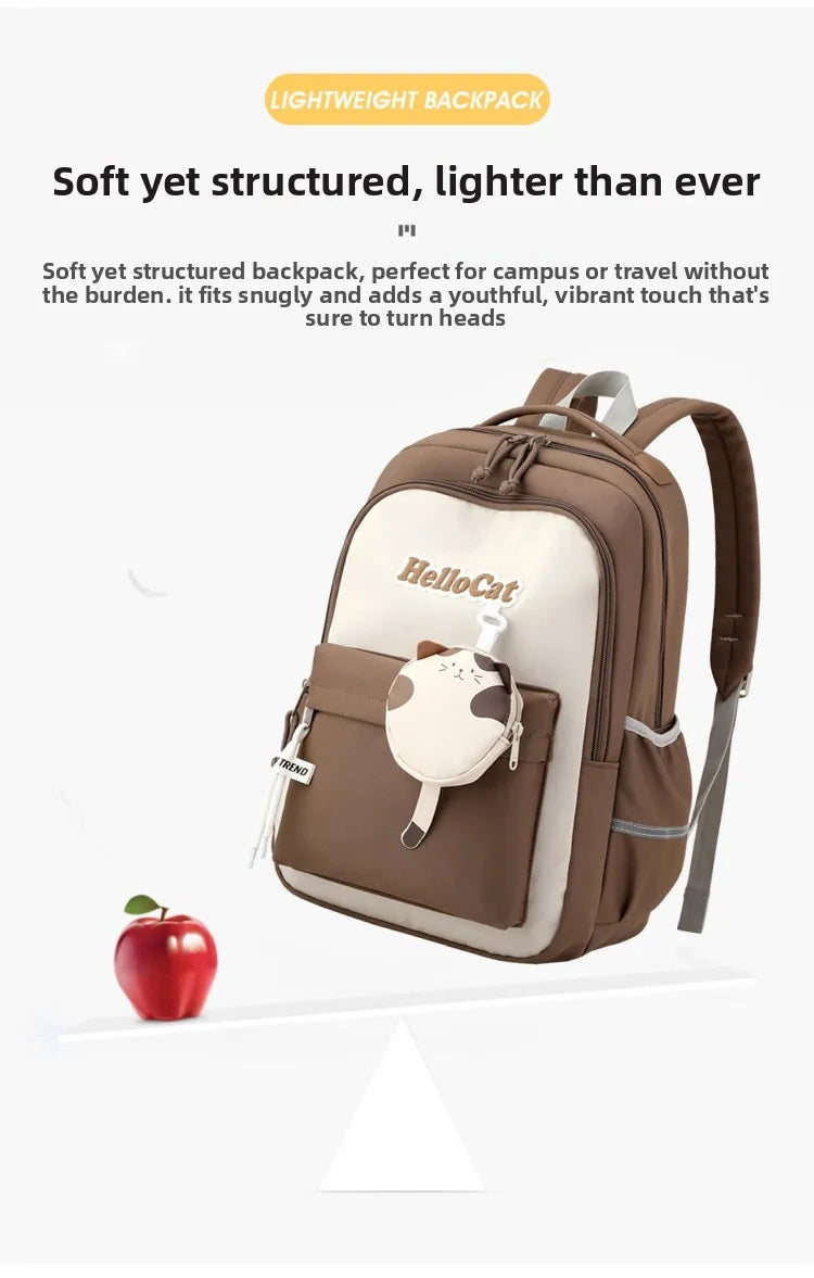 Ultra-Light Waterproof Unisex School Bag for Students | 20-36L