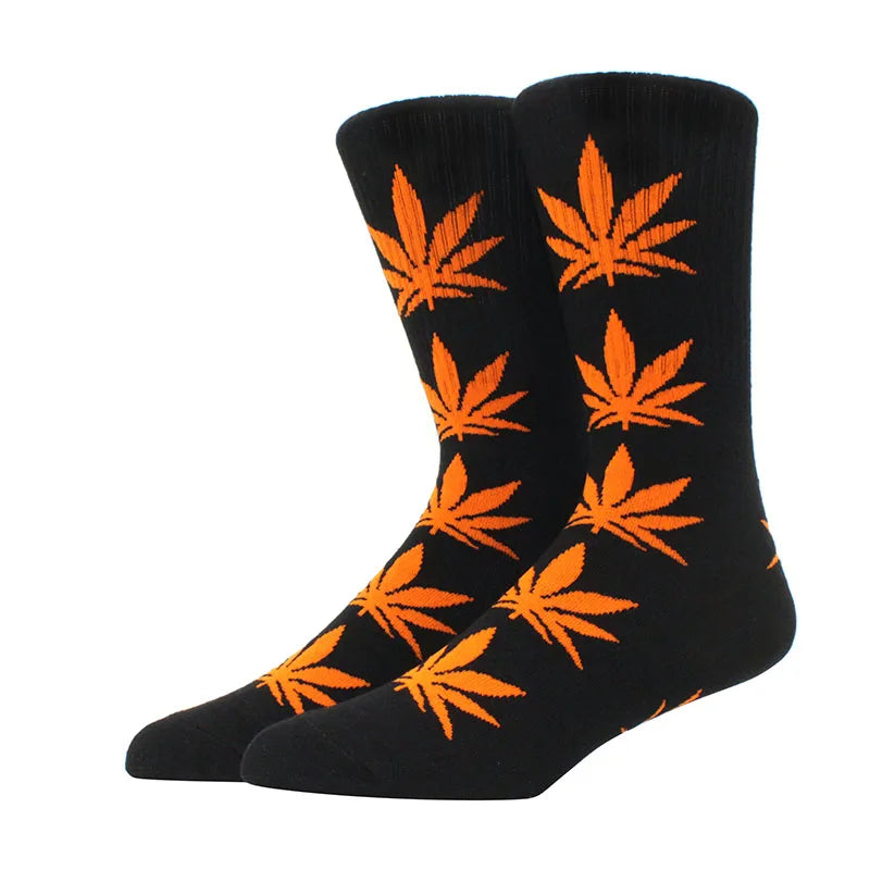 Men's Fashionable Hemp Cotton Crew Socks | Stylish Everyday Wear