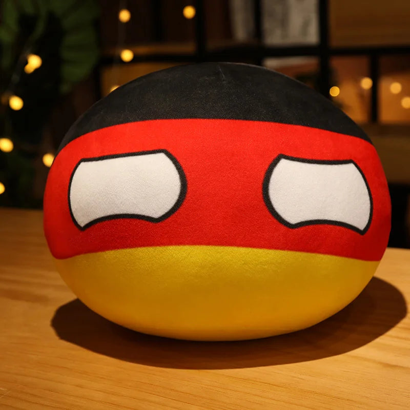 Country Ball Plushies - Fun Stuffed Dolls for All Ages