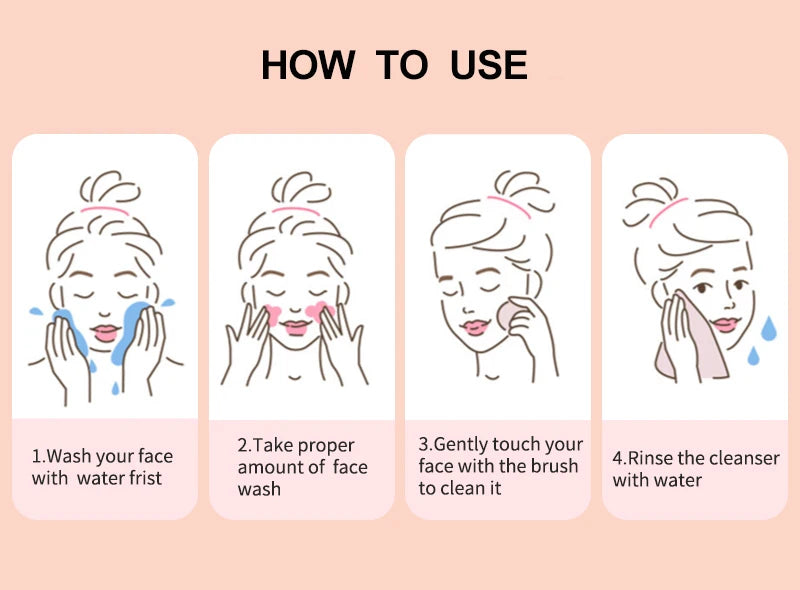 Sonic Facial Cleansing Brush | Deep Cleanse & Revitalize Skin
