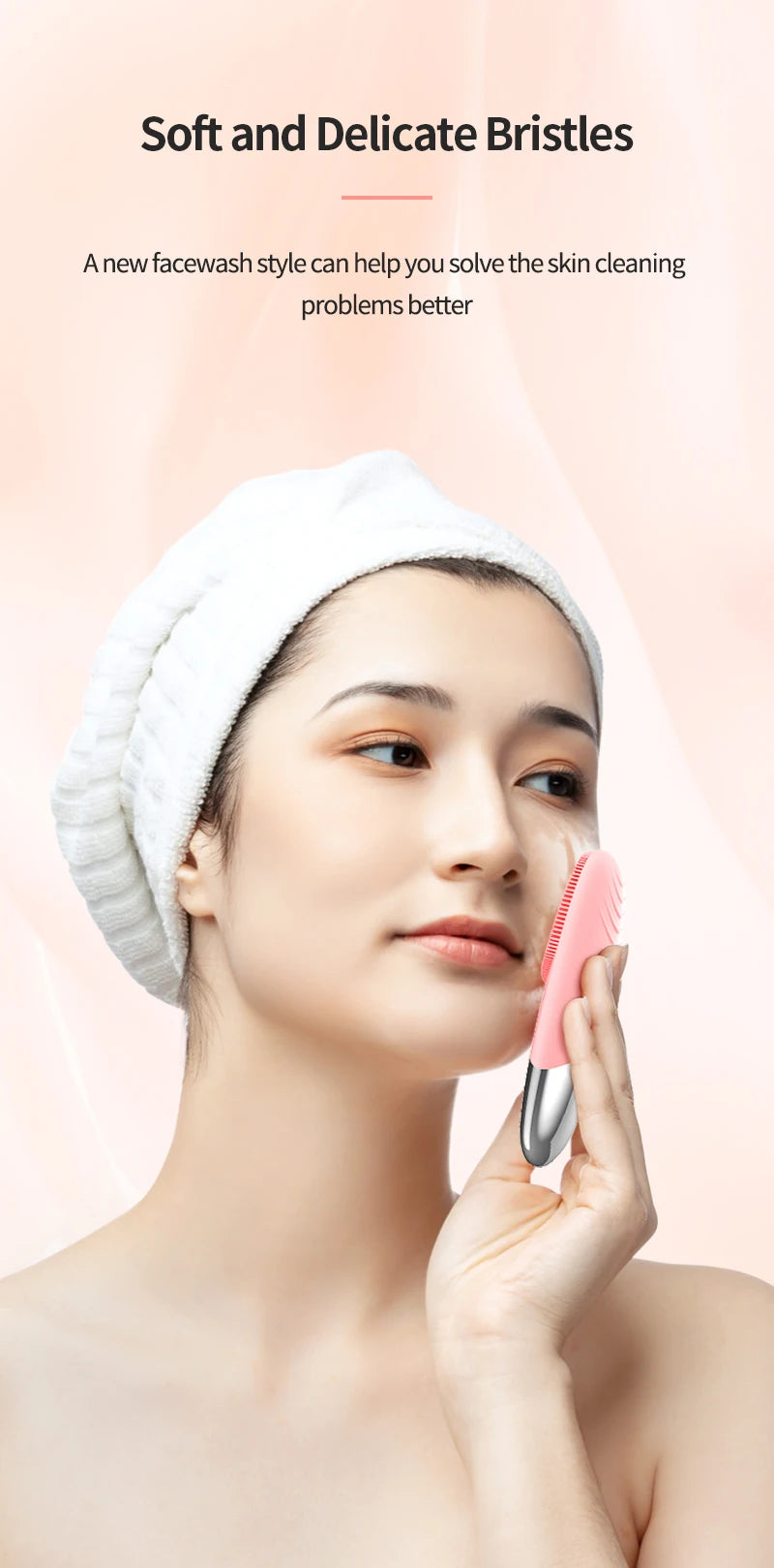 Sonic Facial Cleansing Brush | Deep Cleanse & Revitalize Skin
