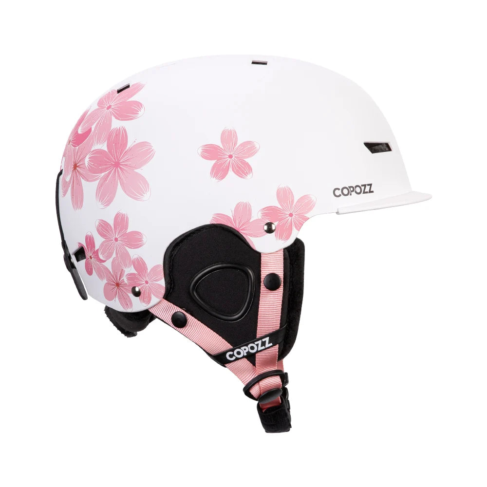 Half-Covered Anti-Impact Ski Helmet for Adults and Kids