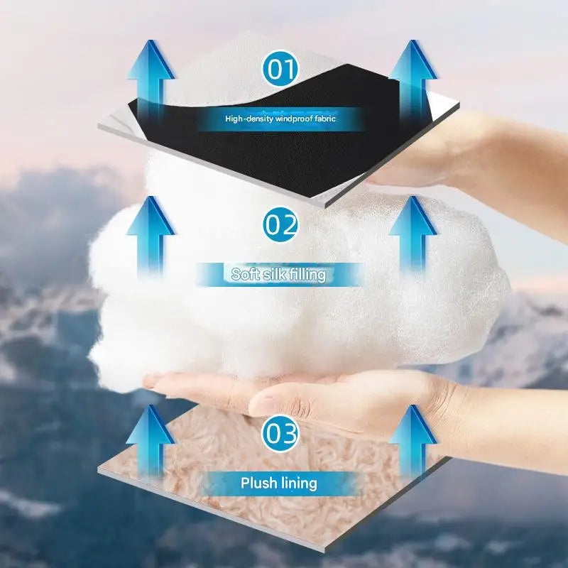 Men's Winter Ski Gloves | Thermal Insulated Touchscreen Gloves