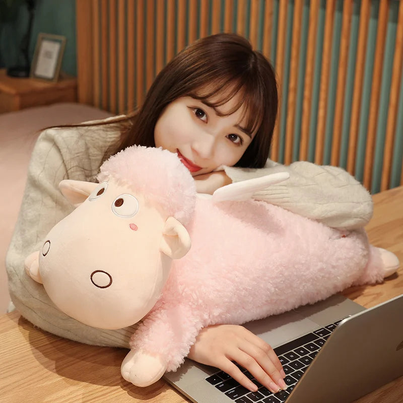 Creative Cartoon Sheep Plush Pillow | Perfect Gift for All Ages