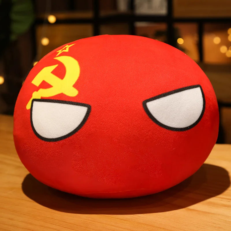 Country Ball Plushies - Fun Stuffed Dolls for All Ages