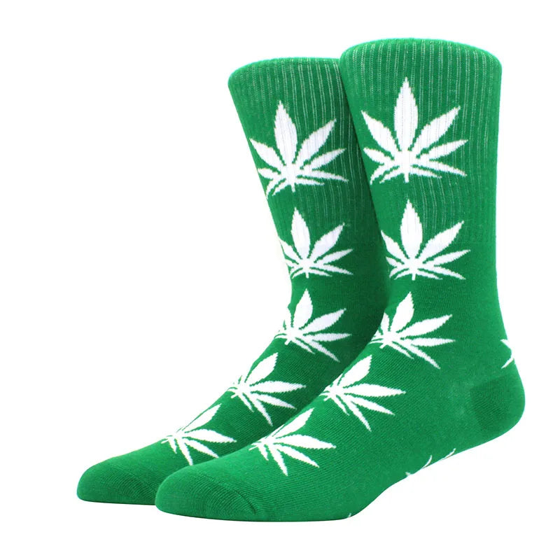 Men's Fashionable Hemp Cotton Crew Socks | Stylish Everyday Wear